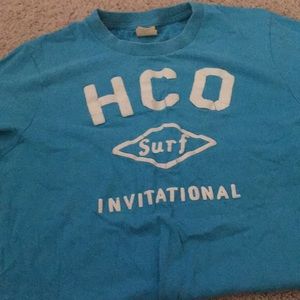 Hollister turquoise shirt